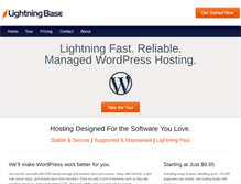 Tablet Screenshot of lightningbase.com